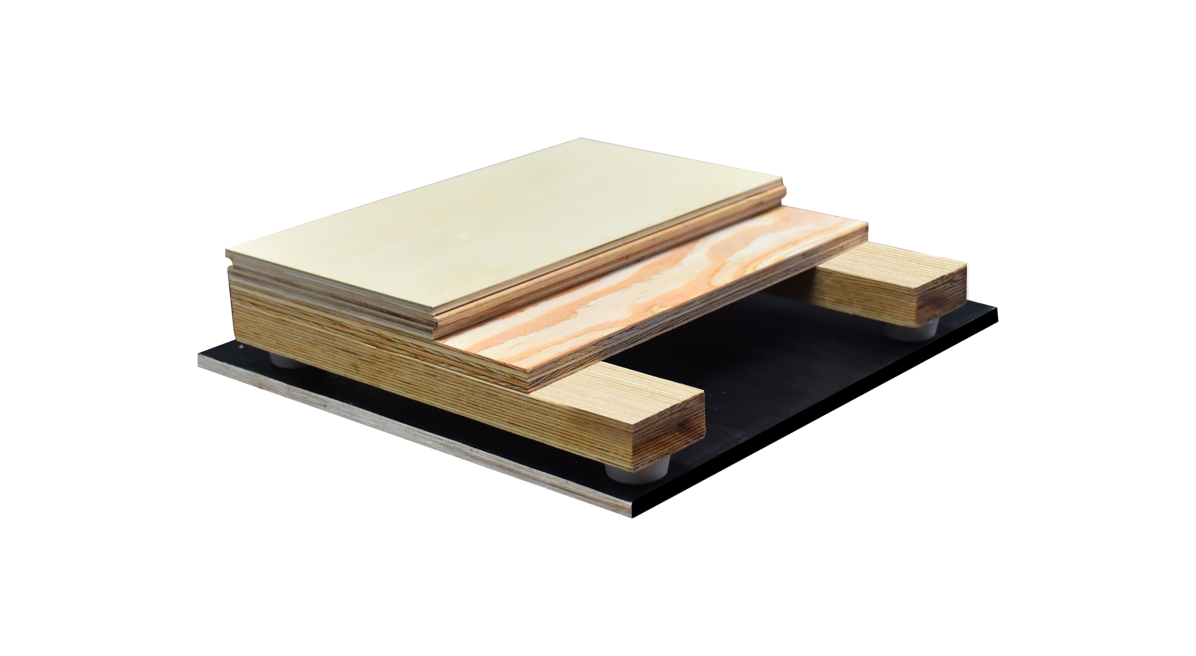 多層實木單層龍骨結(jié)構(gòu)